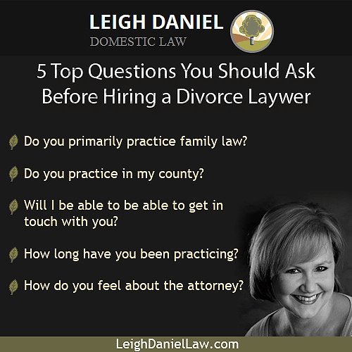 Questions to Ask a Divorce Lawyer in Alabama