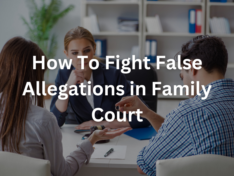 how to fight false allegations in family court